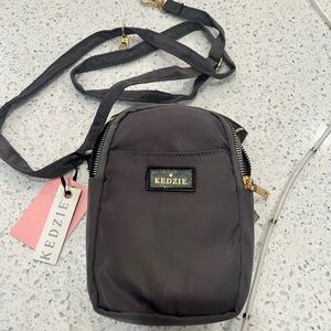 Kedzie Gray Crossbody Bag